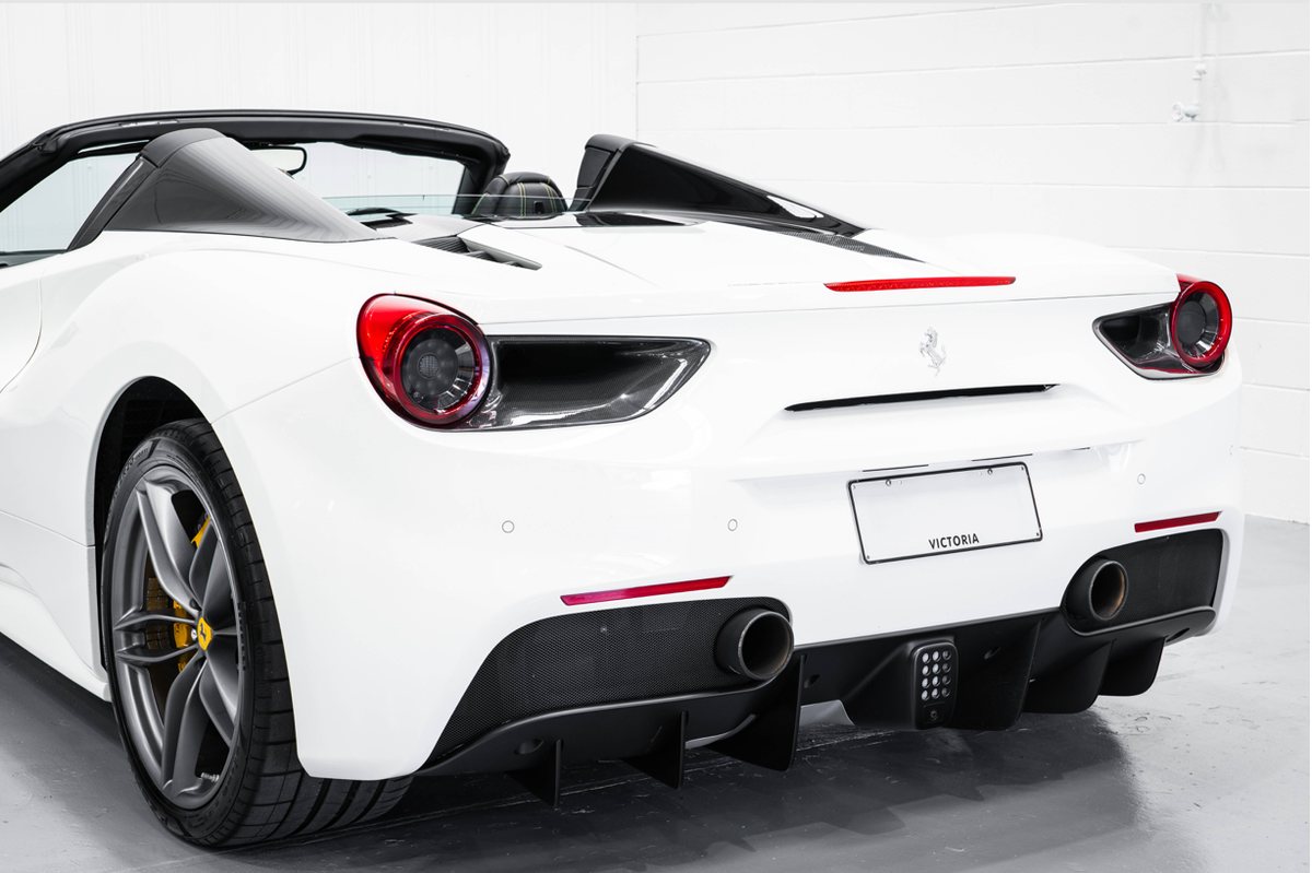 Rear with sport exhaust